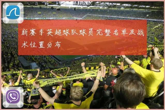 新赛季英超球队球员完整名单及战术位置分布